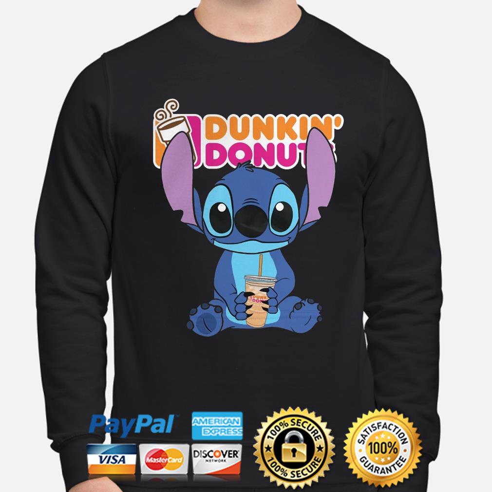 dunkin donuts crew neck sweatshirt