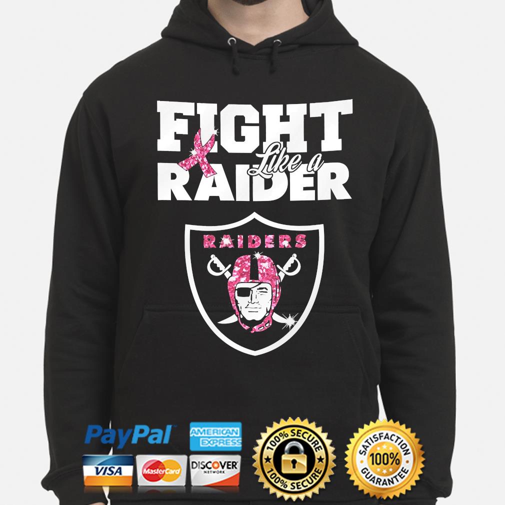 Breast Cancer fight like a Las Vegas Raiders shirt, hoodie