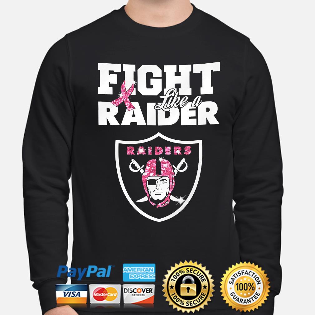 Breast Cancer fight like a Las Vegas Raiders shirt, hoodie