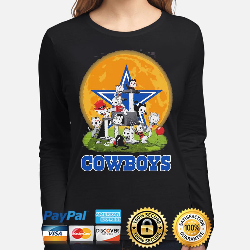 Halloween Horror Characters Driving Car Dallas Cowboys T-shirt, hoodie,  sweater, long sleeve and tank top