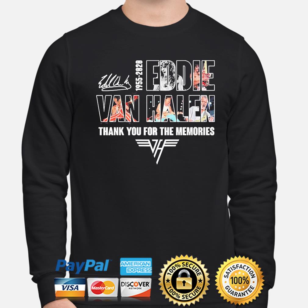 van halen baseball shirt