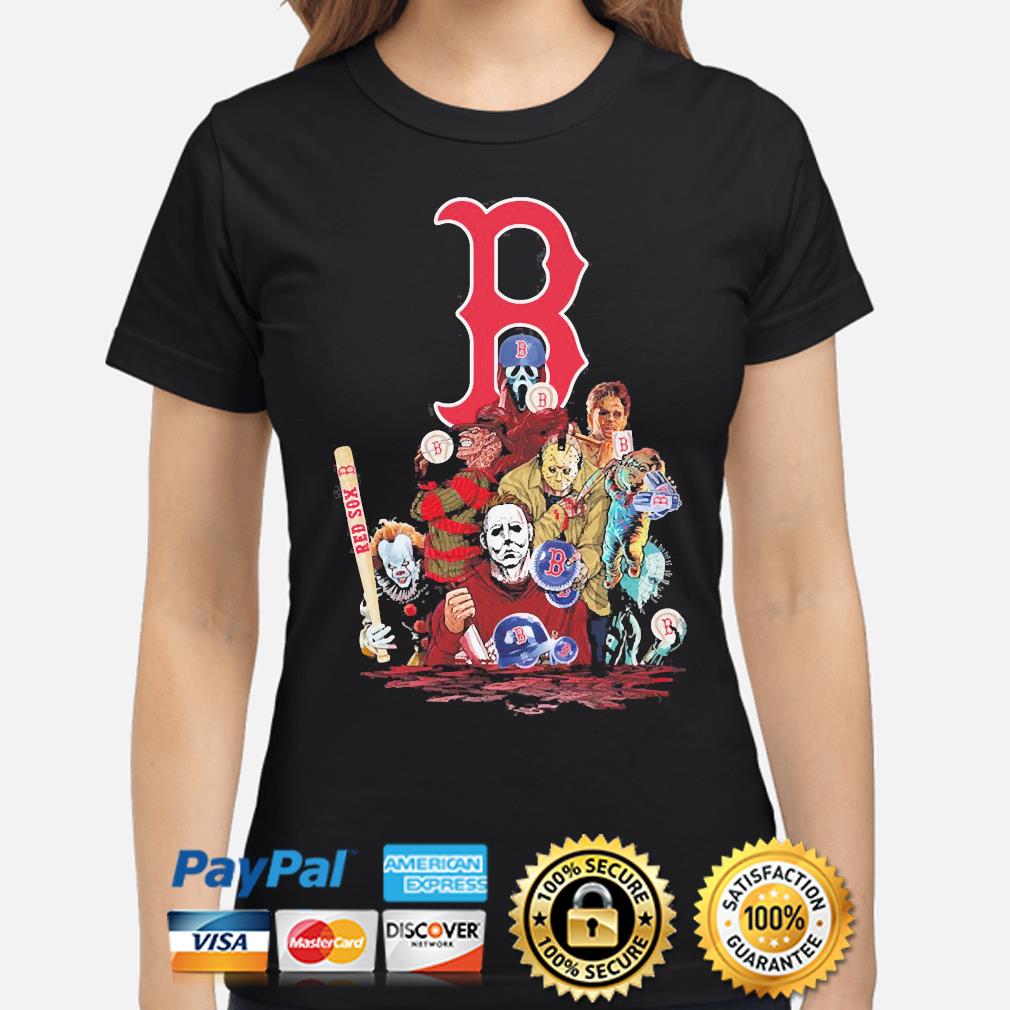 Horror Character Boston Red Sox Shirt - Huneni Store