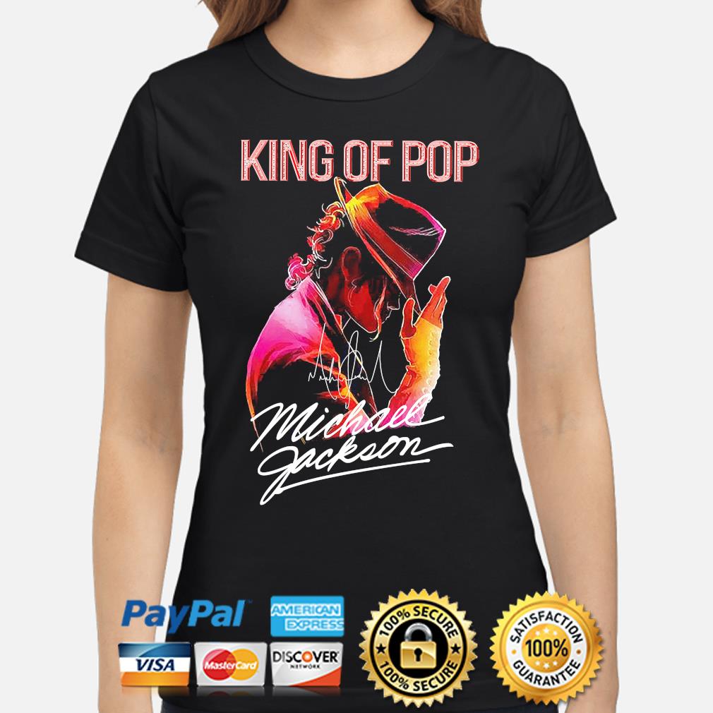 MICHAEL JACKSON SIGNATURE T-SHIRT/King Of  Pop/Legend/Icon/Music/tshirt/Top/Tee