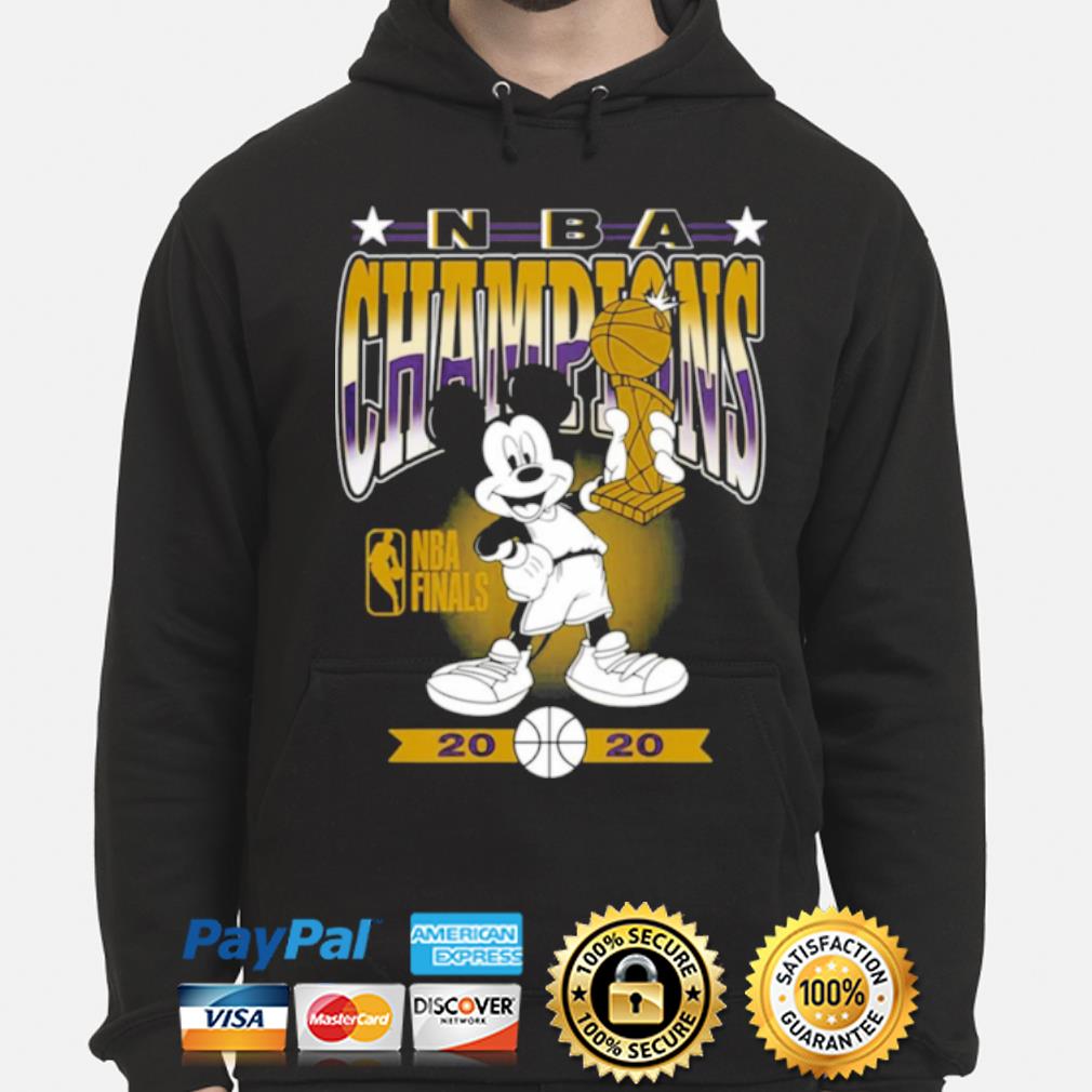 Lakers 2020 NBA Champions Mickey Mouse shirt, hoodie, sweater, long sleeve  and tank top