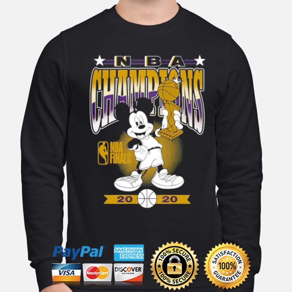 Lakers 2020 NBA Champions Mickey Mouse Shirt, hoodie, sweater