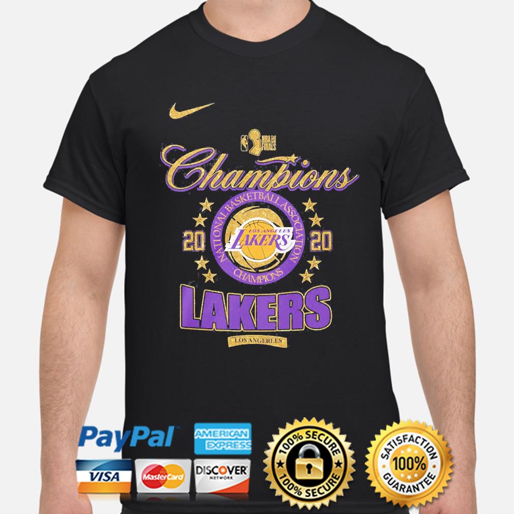 Los Angeles Lakers 2020 NBA Champions Locker Room Long Sleeve