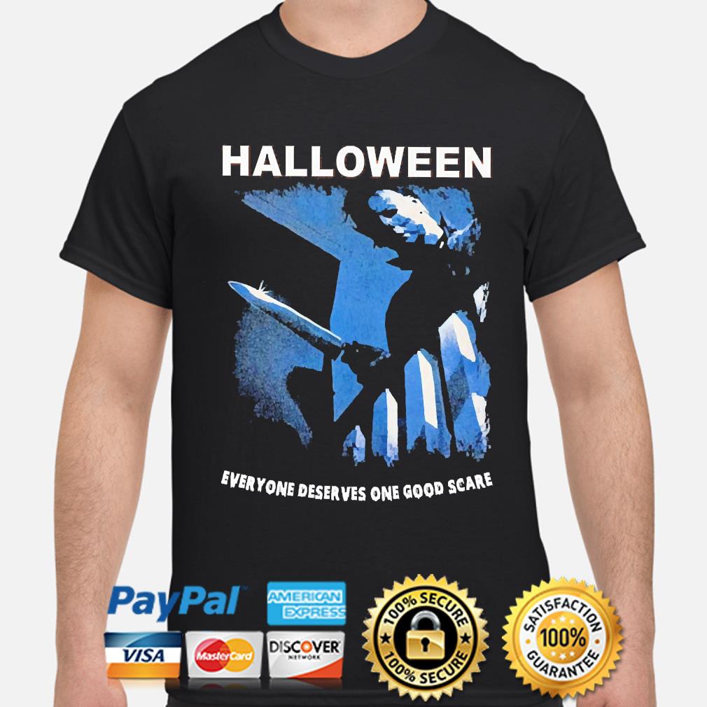 Authentic HALLOWEEN Movie One Good Scare Michael Myers T-Shirt S M L XL 2XL NEW 