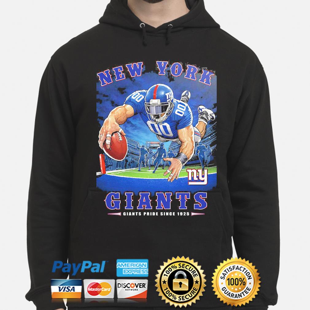 New York Giants Pride since 1925 vintage shirt, hoodie, sweater, long  sleeve and tank top