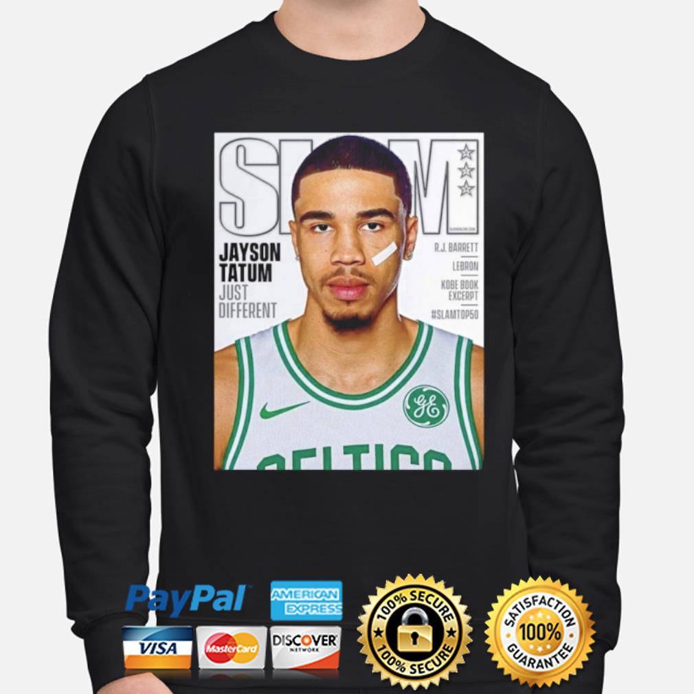 Jayson Tatum Slam Boston Celtics Shirt,Sweater, Hoodie, And Long Sleeved,  Ladies, Tank Top