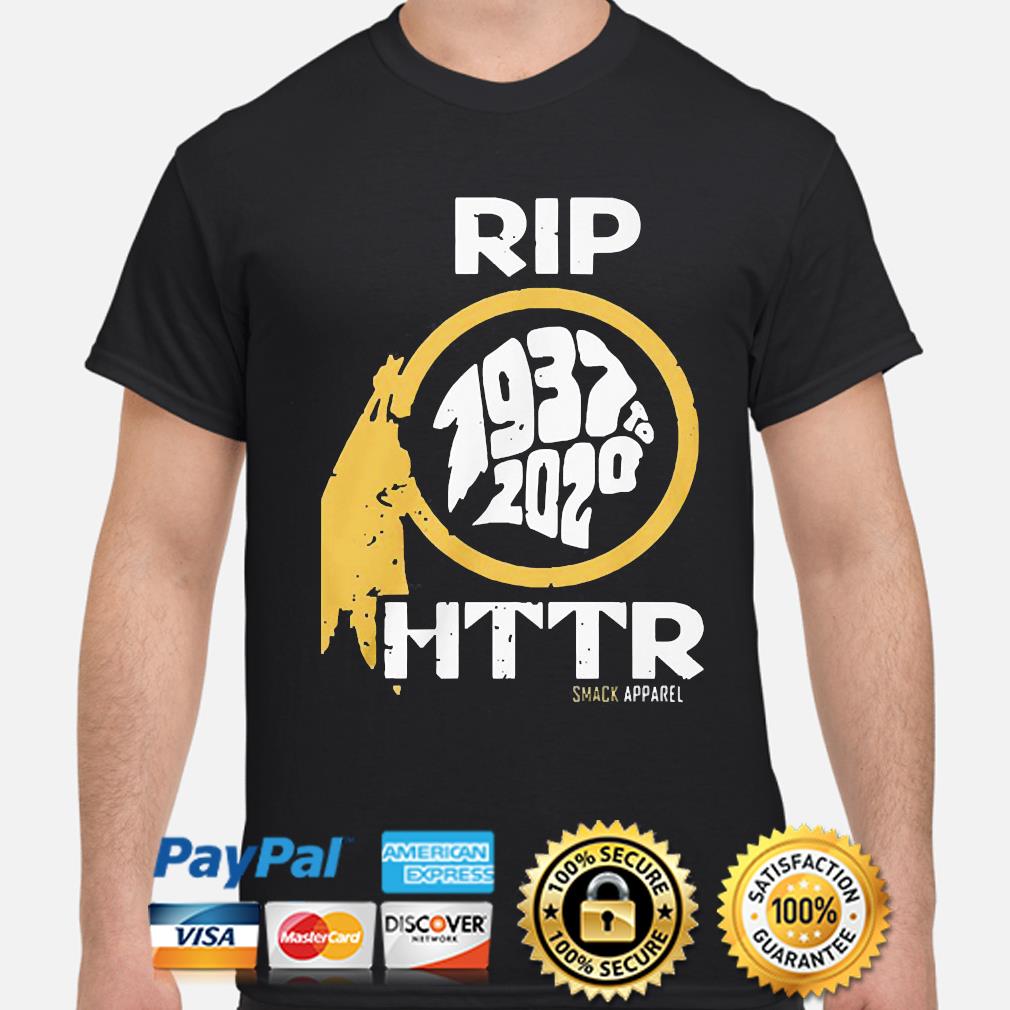 Rip 1937 to 2020 httr smack apparel shirt, hoodie, sweater, long sleeve and  tank top