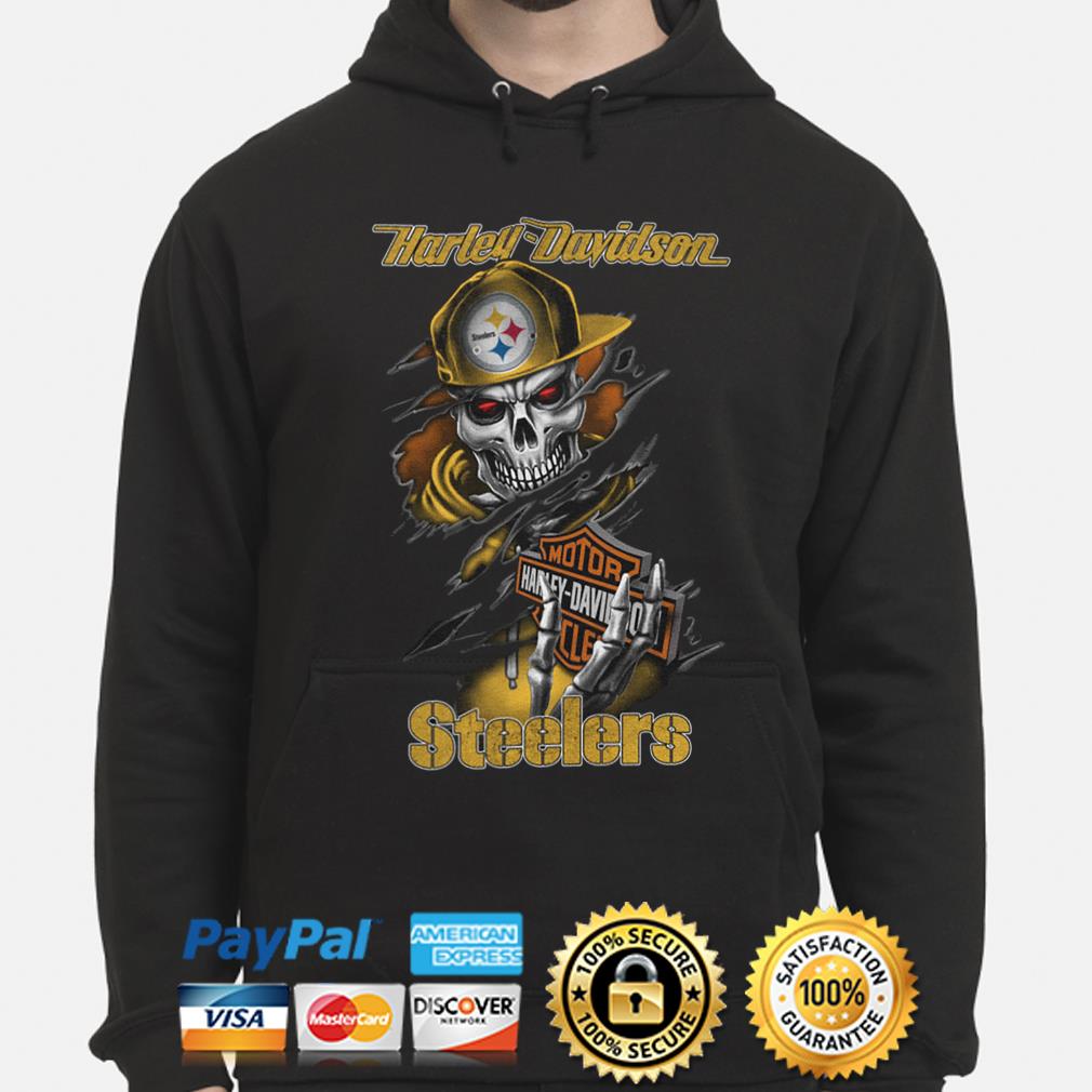 Skull Pittsburgh Steelers Shirt, hoodie, sweater, long sleeve and tank top