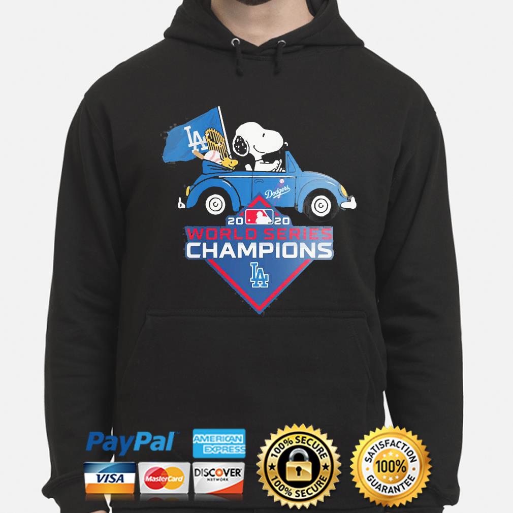 Snoopy Los Angeles Dodgers world Series Champions 2020 shirt, hoodie,  sweater, long sleeve and tank top