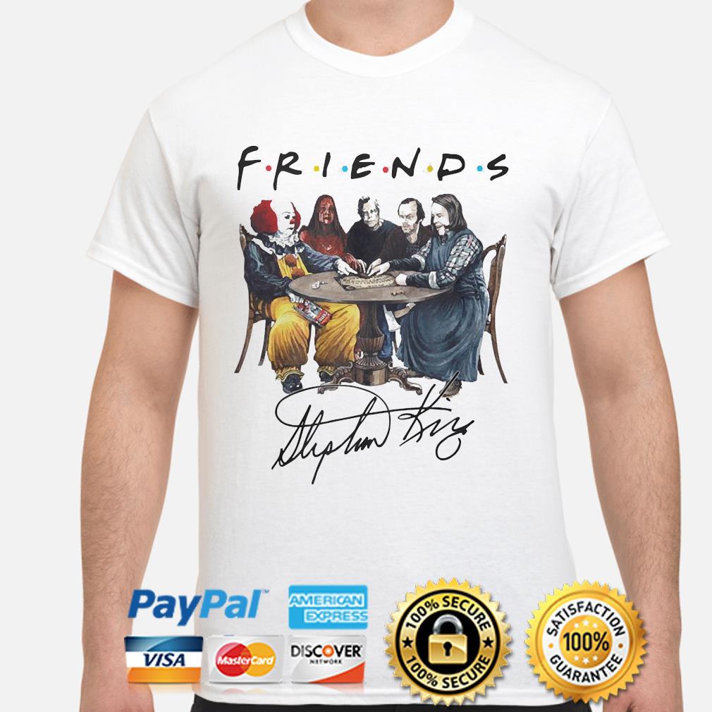 t shirt stephen king friends