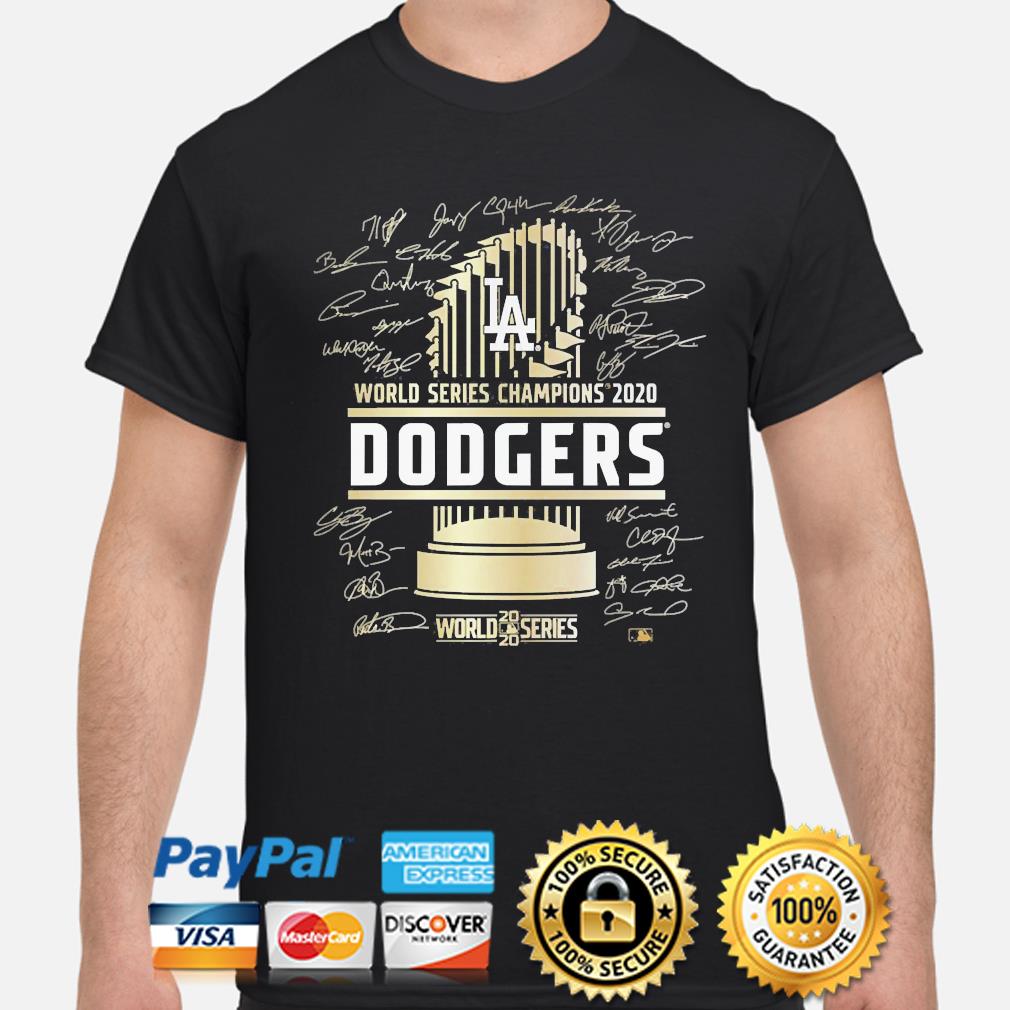 dodgers 2020 championship shirt