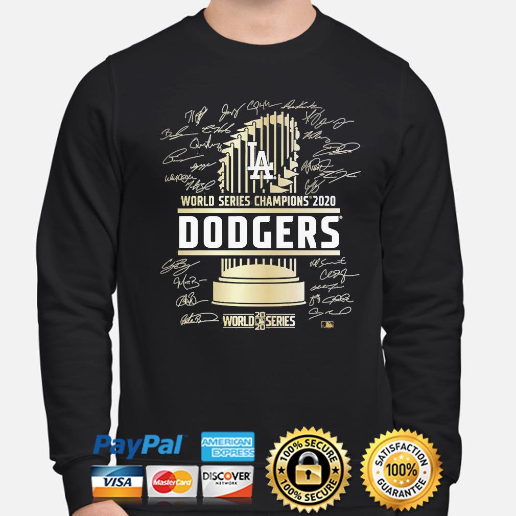 dodgers 2020 world series shirt