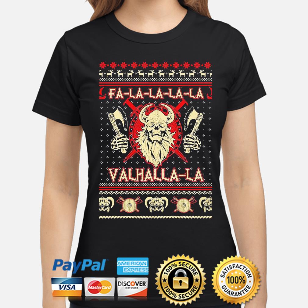 Fa-La-La-La-La Valhalla-La Viking Ugly Christmas Sweater