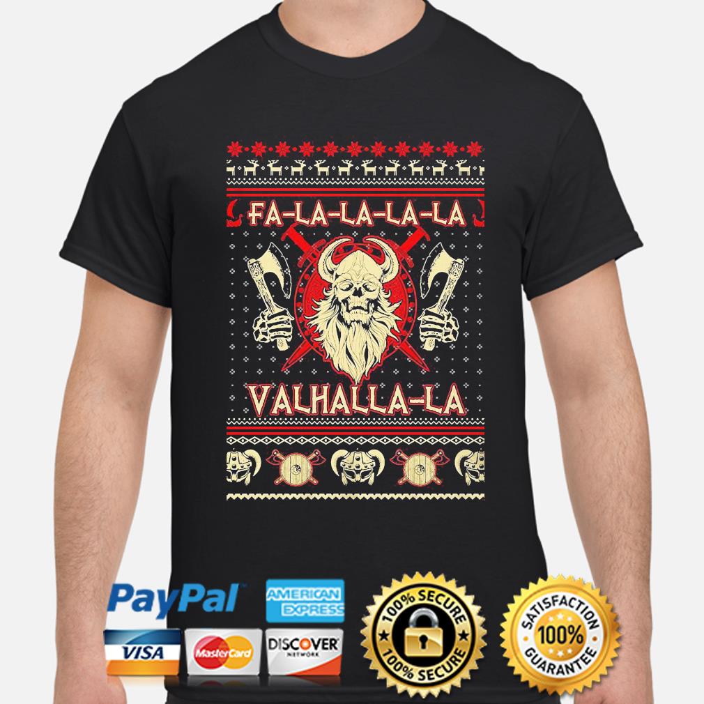 Fa-La-La-La-La Valhalla-La Viking Ugly Christmas Sweater