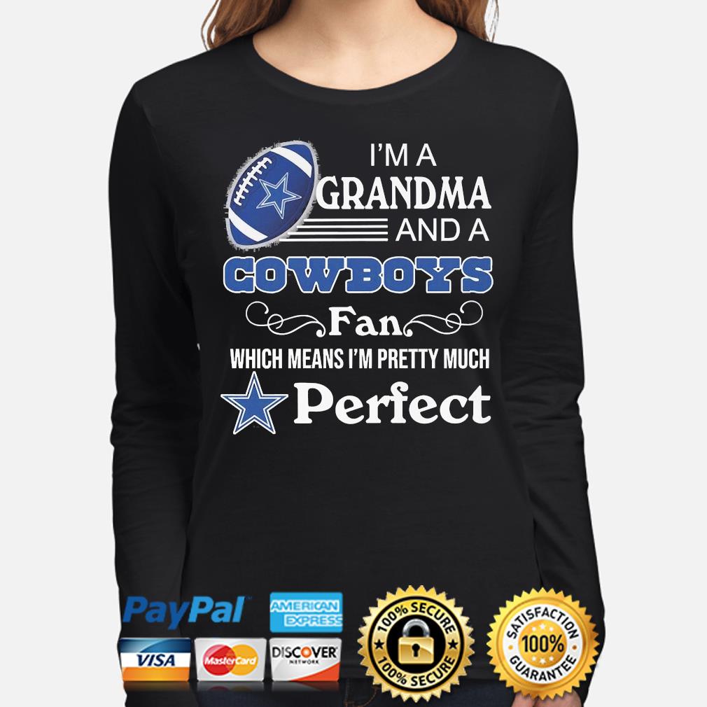 Buy This Grandma Loves Her Cowboys Shirt For Free Shipping CUSTOM XMAS  PRODUCT COMPANY