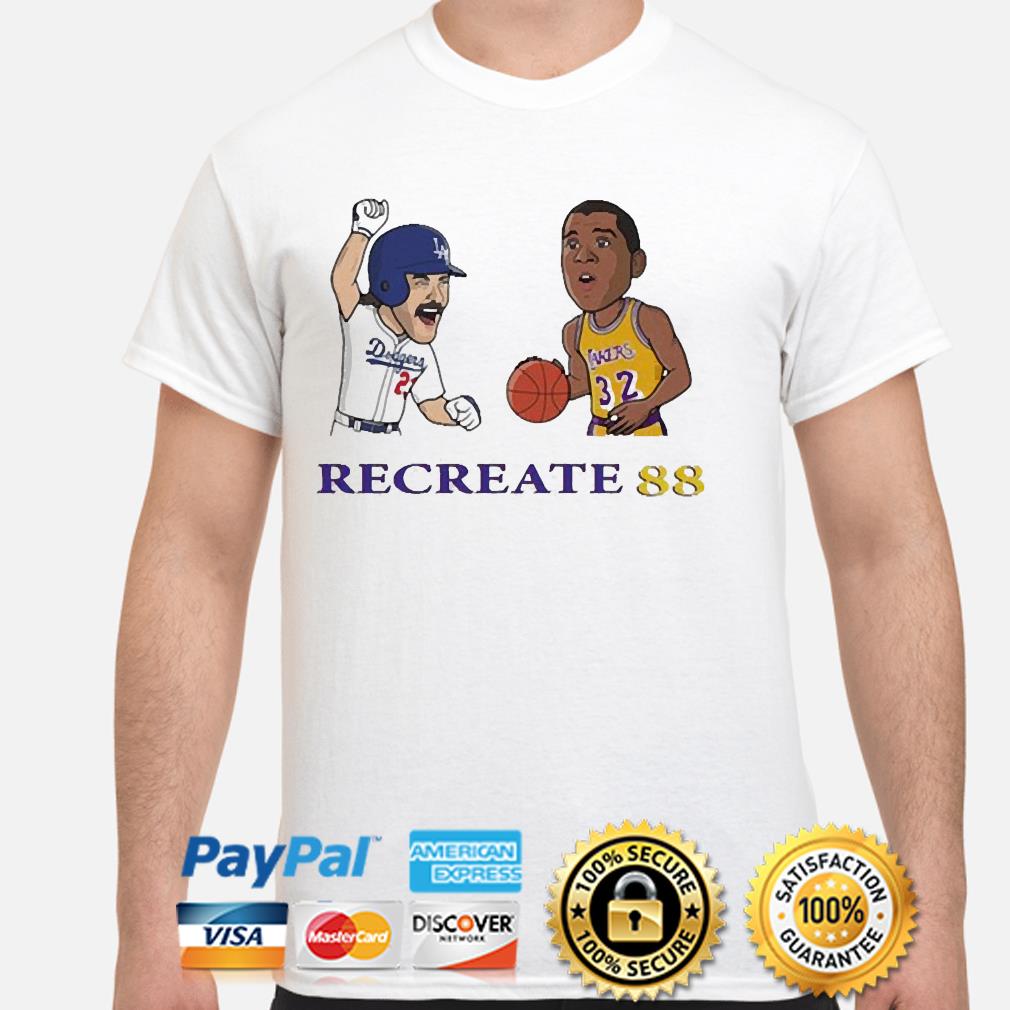 Los Angeles Dodgers and Los Angeles Lakers recreate 88 shirt