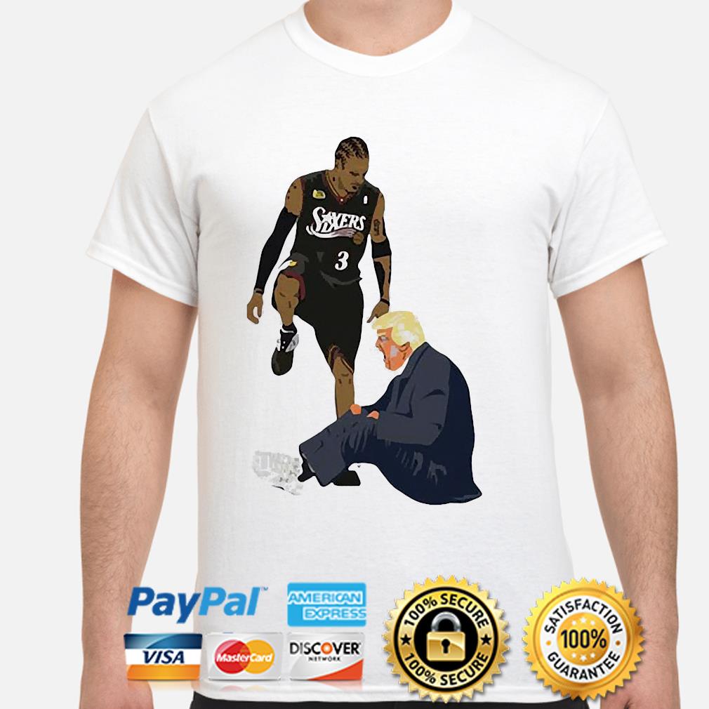 Allen Iverson Steps Over Donald Trump shirt - Trend T Shirt Store Online