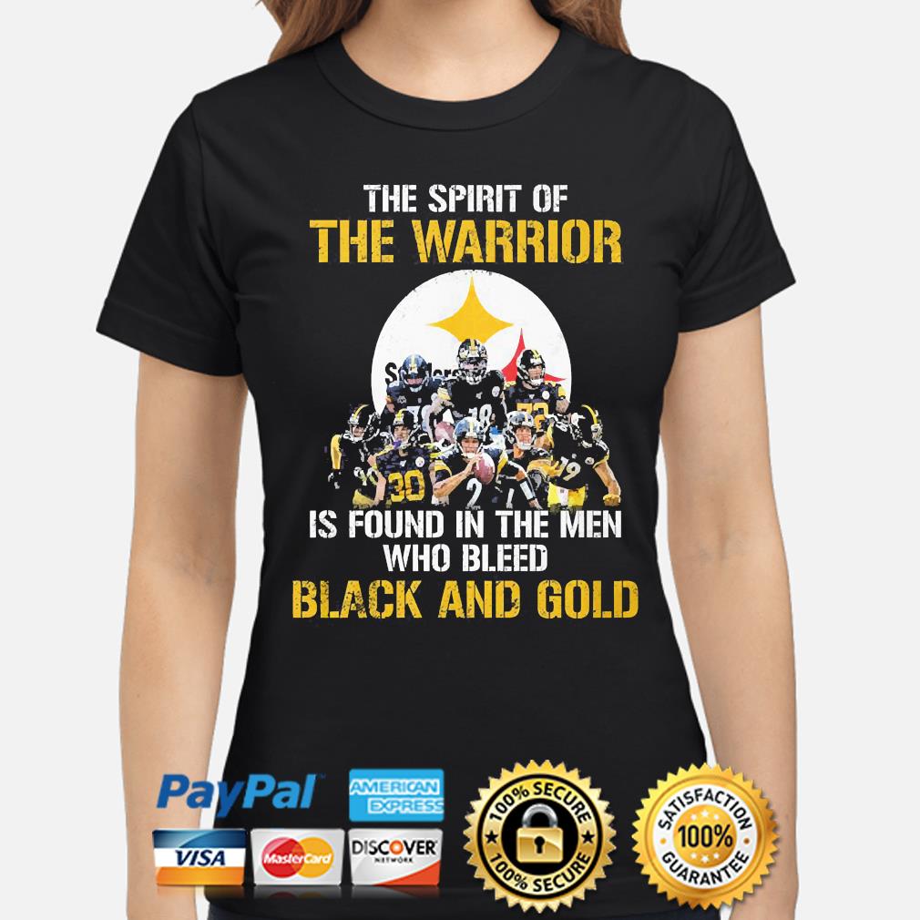 Pittsburgh Steelers the spirit of the warrior is found in the men shirt,  hoodie, sweater, long sleeve and tank top