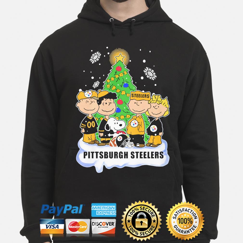 Snoopy Pittsburgh Steelers Christmas art design T-shirt, hoodie, sweater,  long sleeve and tank top