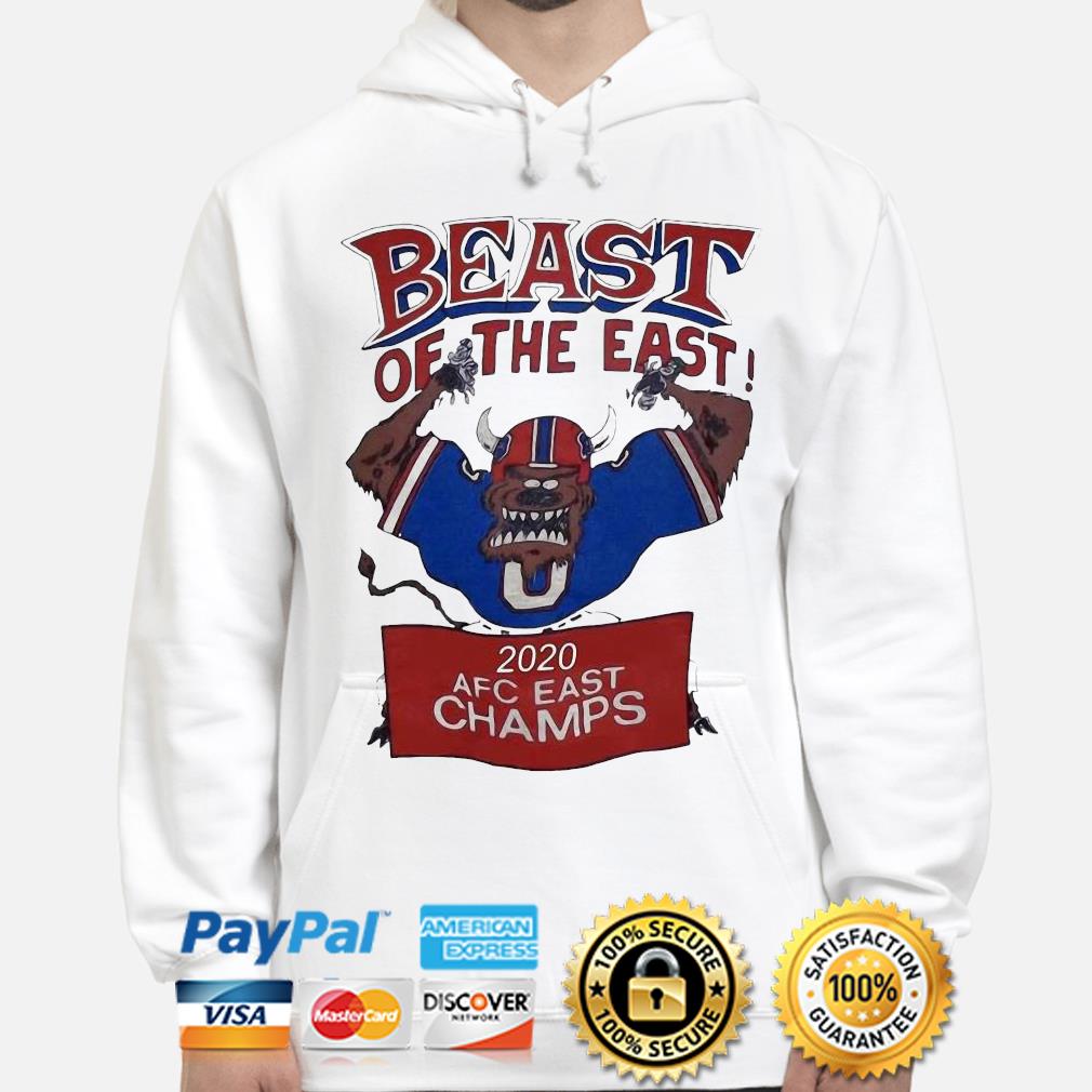 Buffalo Bills beast of the east 2020 afc east champs shirt, hoodie