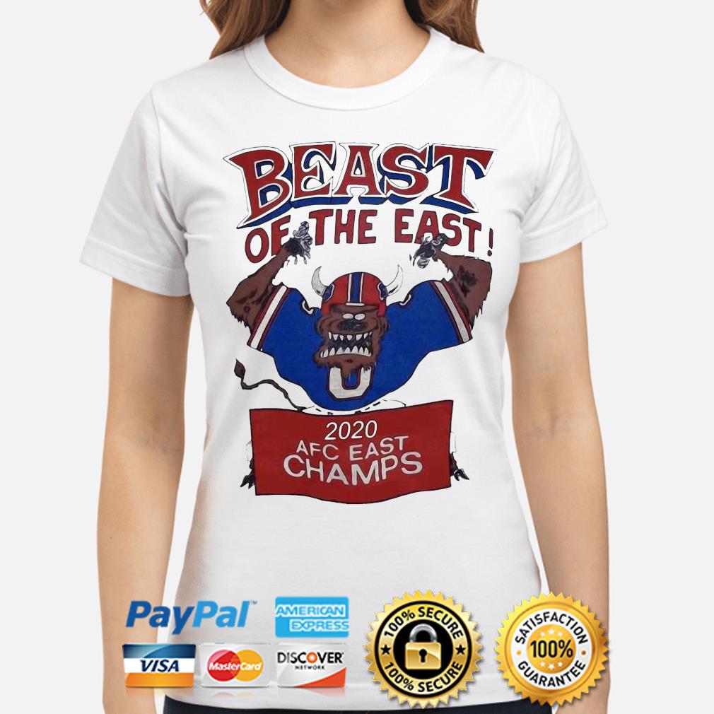 Buffalo Bills 2020 AFC East Champions shirt,Sweater, Hoodie, And Long  Sleeved, Ladies, Tank Top