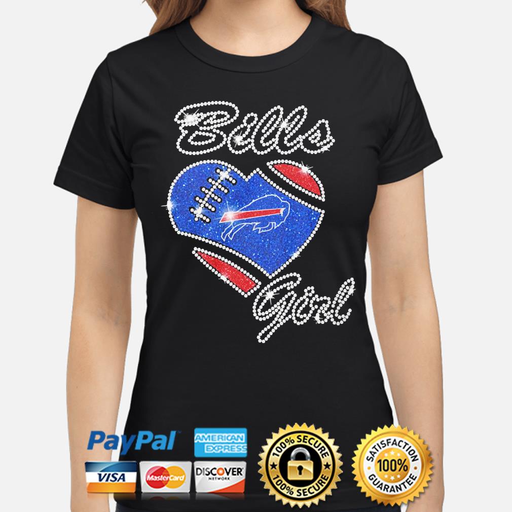 Love Buffalo Bills Sparkle Heart Version T Shirts, Hoodies, Sweatshirts &  Merch