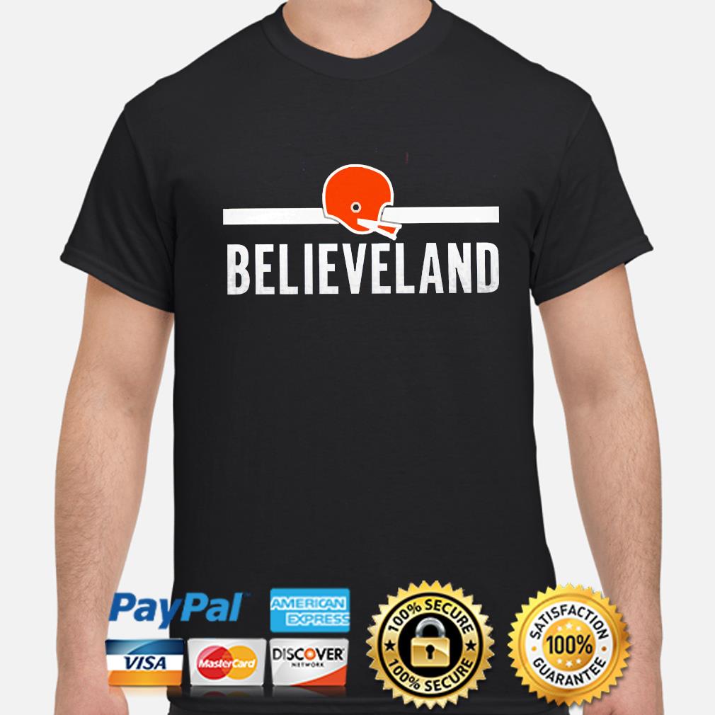 Believeland Cleveland Baseball Fan Playoff T Shirt