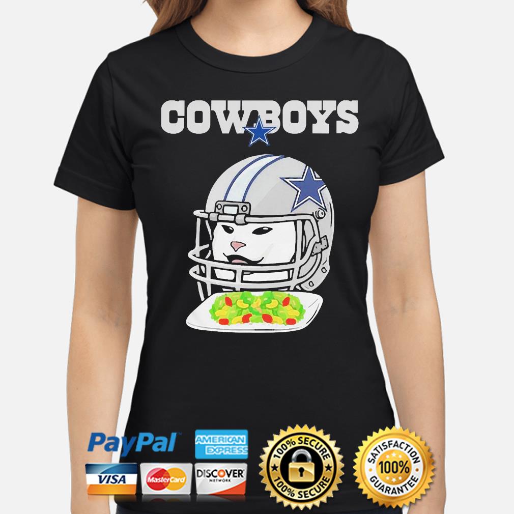 Dallas Cowboys Cat meme woman yelling at Cat shirt, hoodie, sweater, long  sleeve and tank top