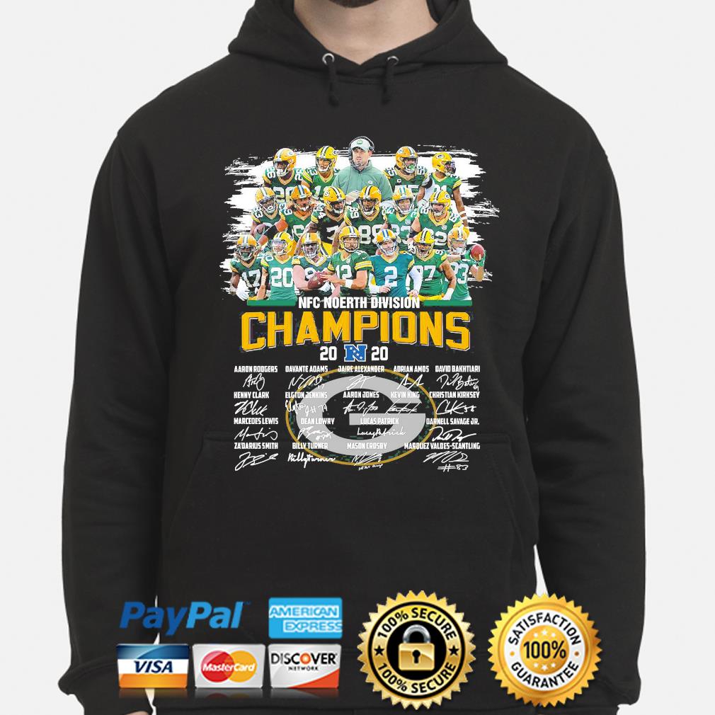 2020 NFC North Division Champions Green Bay Packers shirt, hoodie