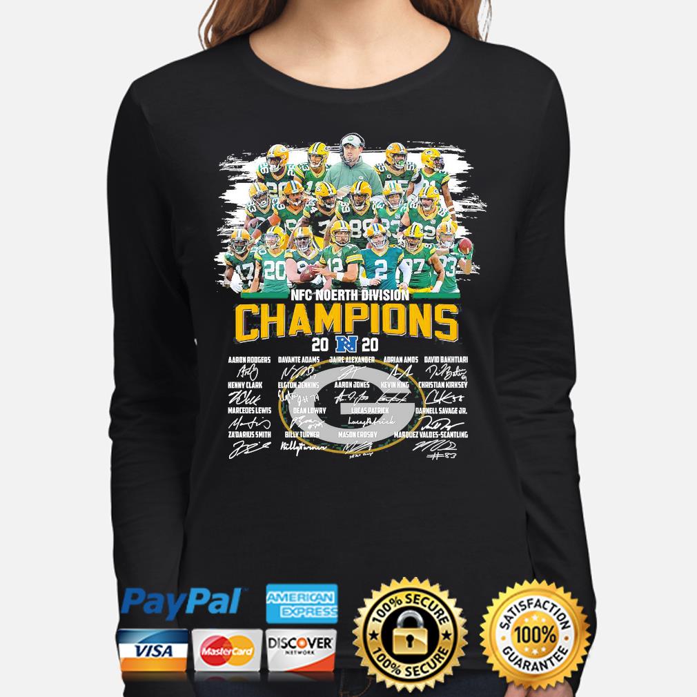 2020 NFC North Division Champions Green Bay Packers shirt, hoodie