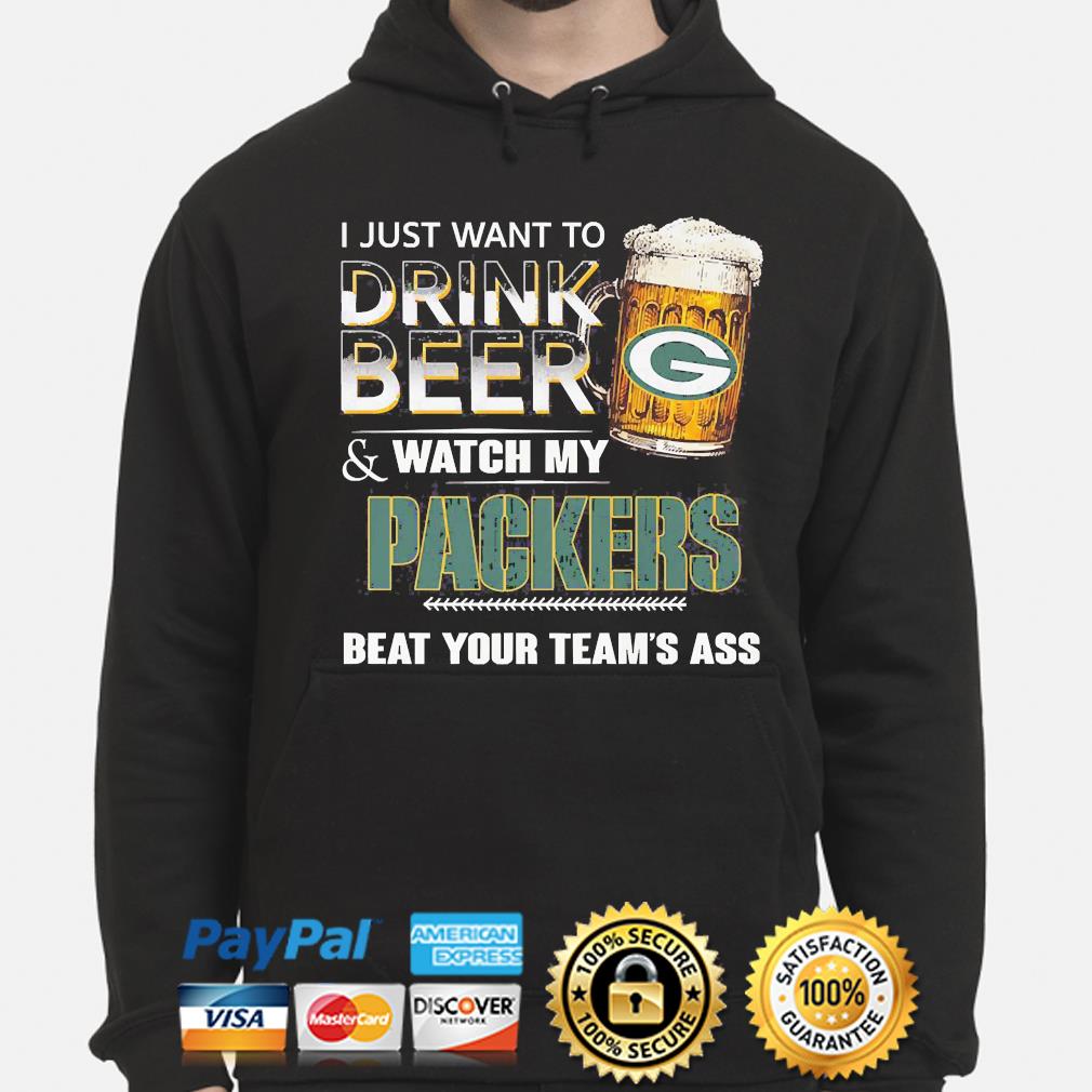 Funny i just want to drink beer & watch my arizona cardinals beat your team  ass shirt, hoodie, longsleeve tee, sweater