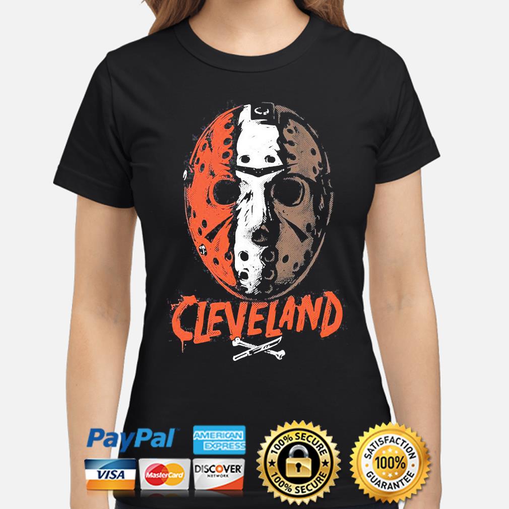 Womens Cleveland Bone Football Hooded Sweatshirt