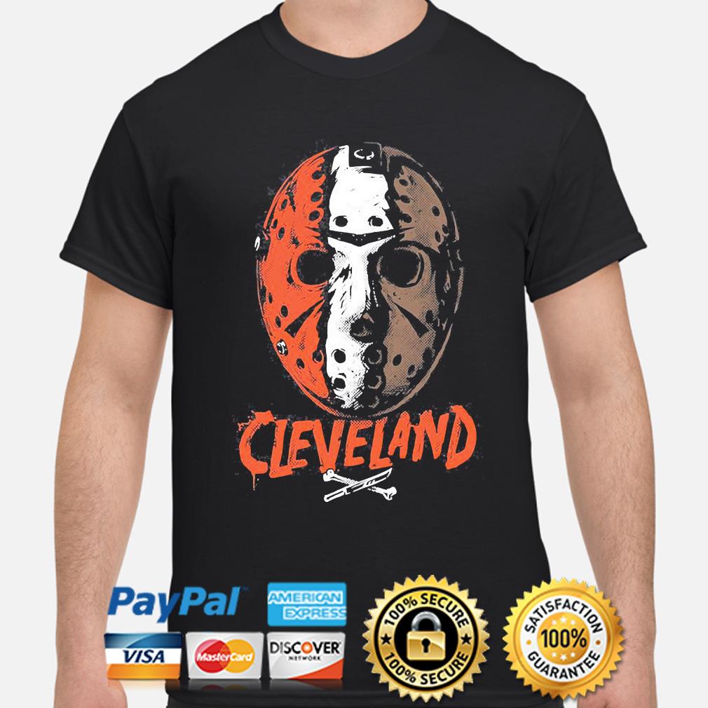 NFL Cleveland Browns Halloween Jason Voorhees Mask shirt, hoodie, sweater,  longsleeve and V-neck T-shirt