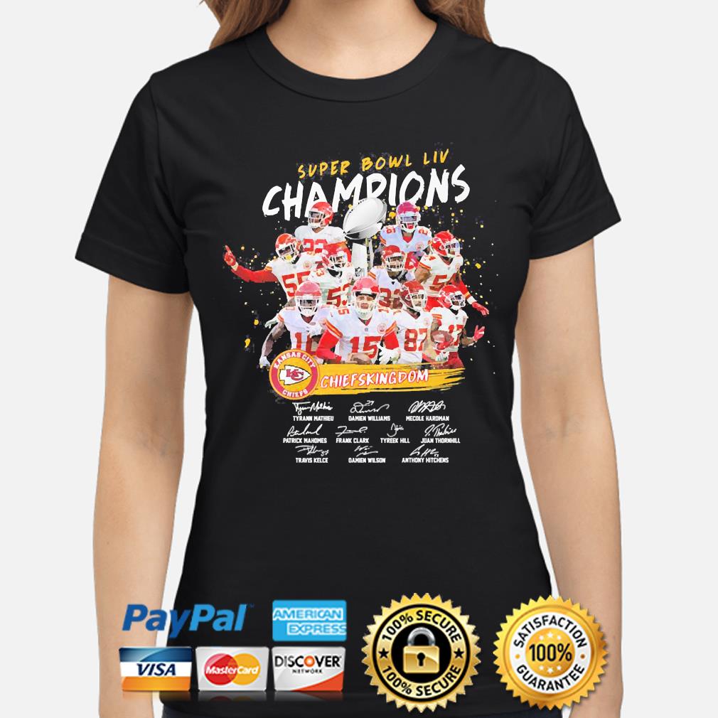 Kansas City Chiefs Super Bowl LIV Champions Gear, Autographs