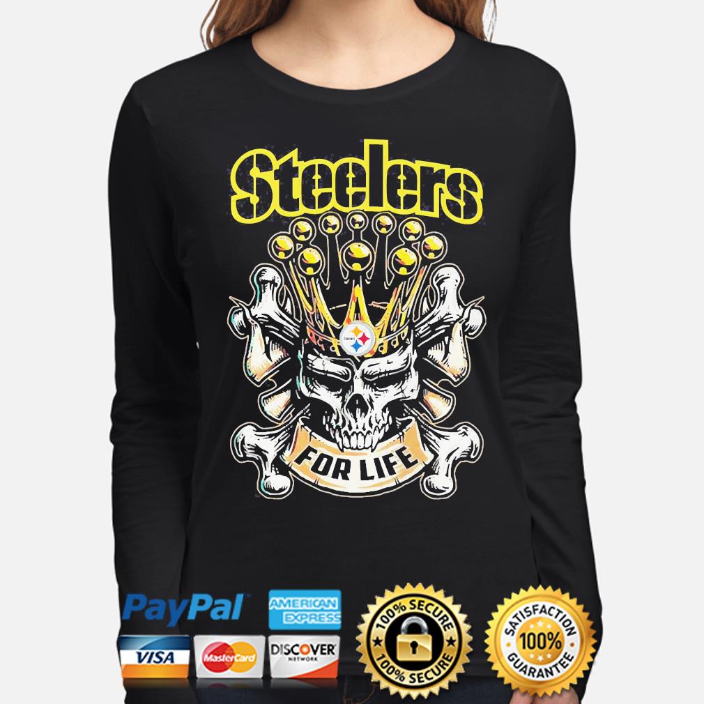 Skull Pittsburgh Steelers Shirt, hoodie, sweater, long sleeve and tank top