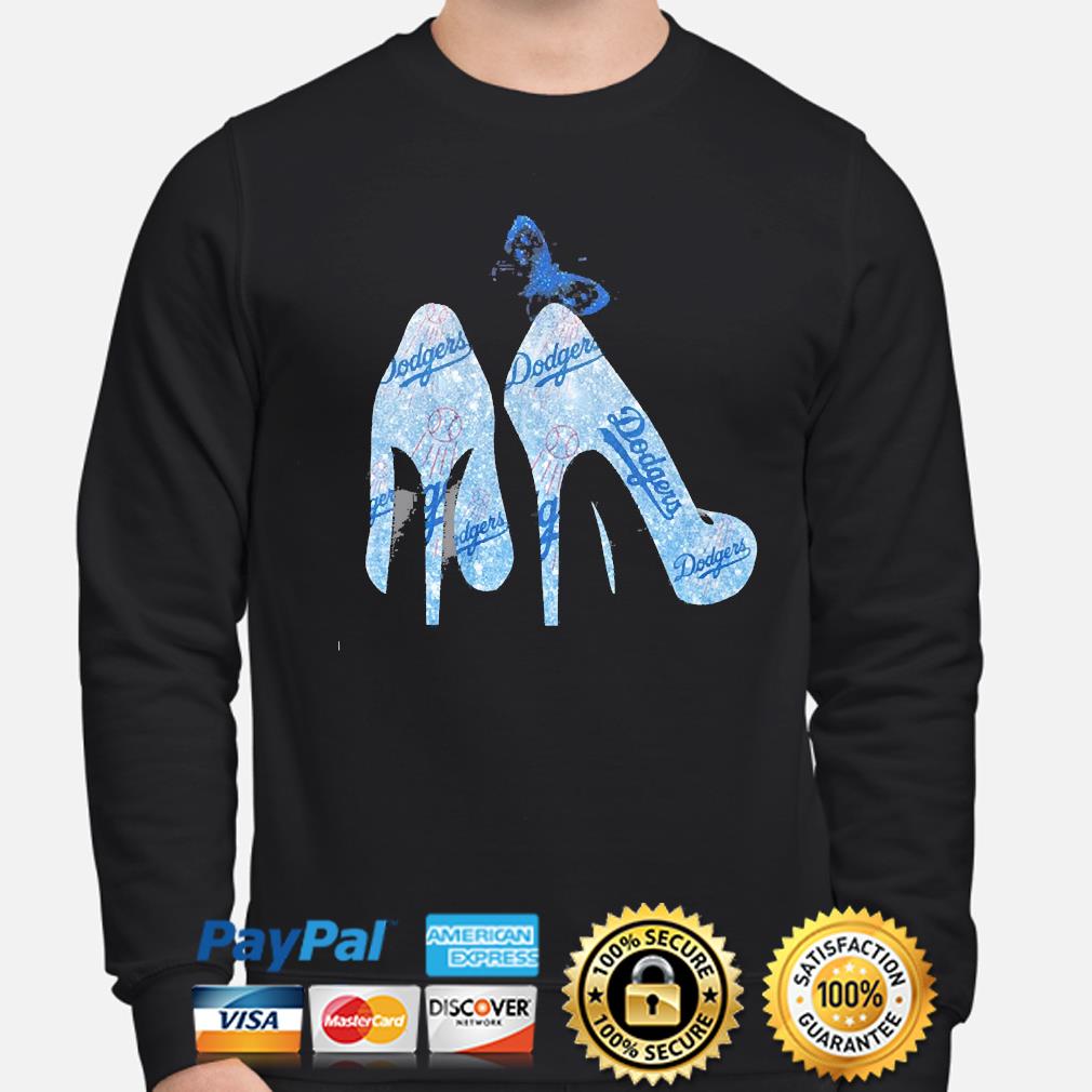 Los Angeles Dodgers high heels butterfly shirt, hoodie, sweater