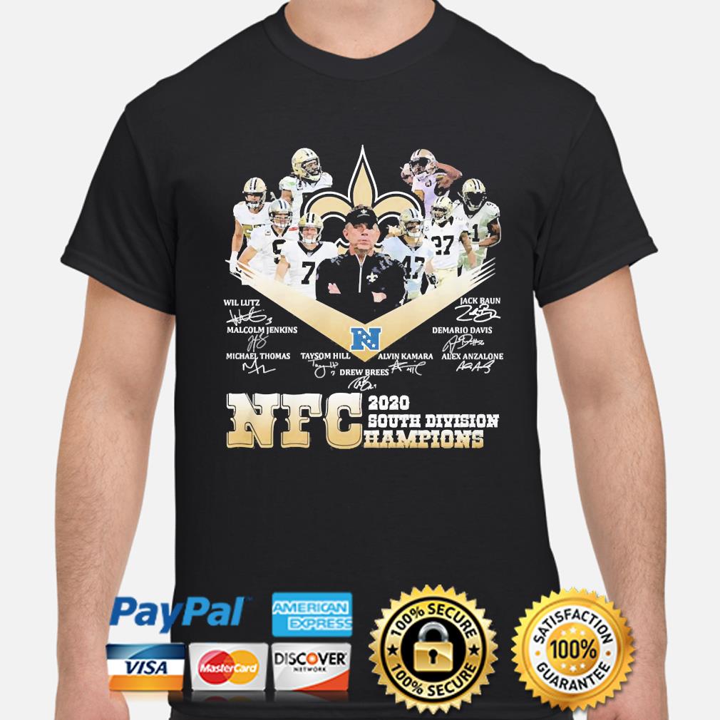 New Orleans Saints Gifts, Gear, Saints Division Champs Shirts, Saints  Apparel