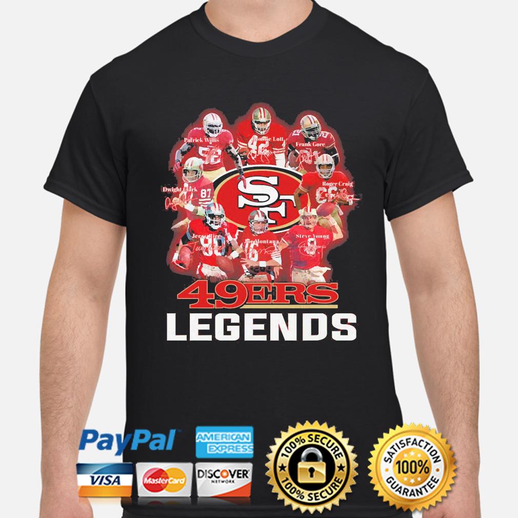 San Francisco 49ers Niners Signatures T-Shirt, hoodie, sweater, long sleeve  and tank top