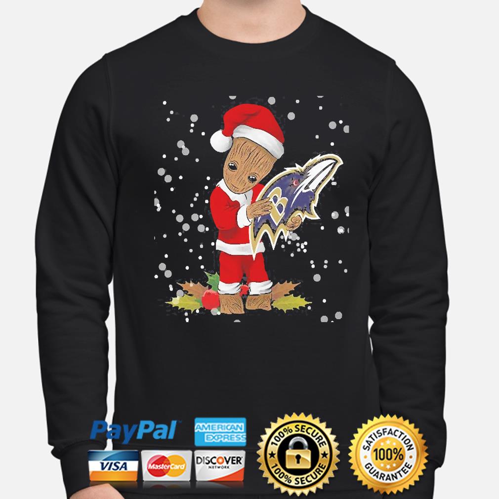 Ravens Christmas Sweater 