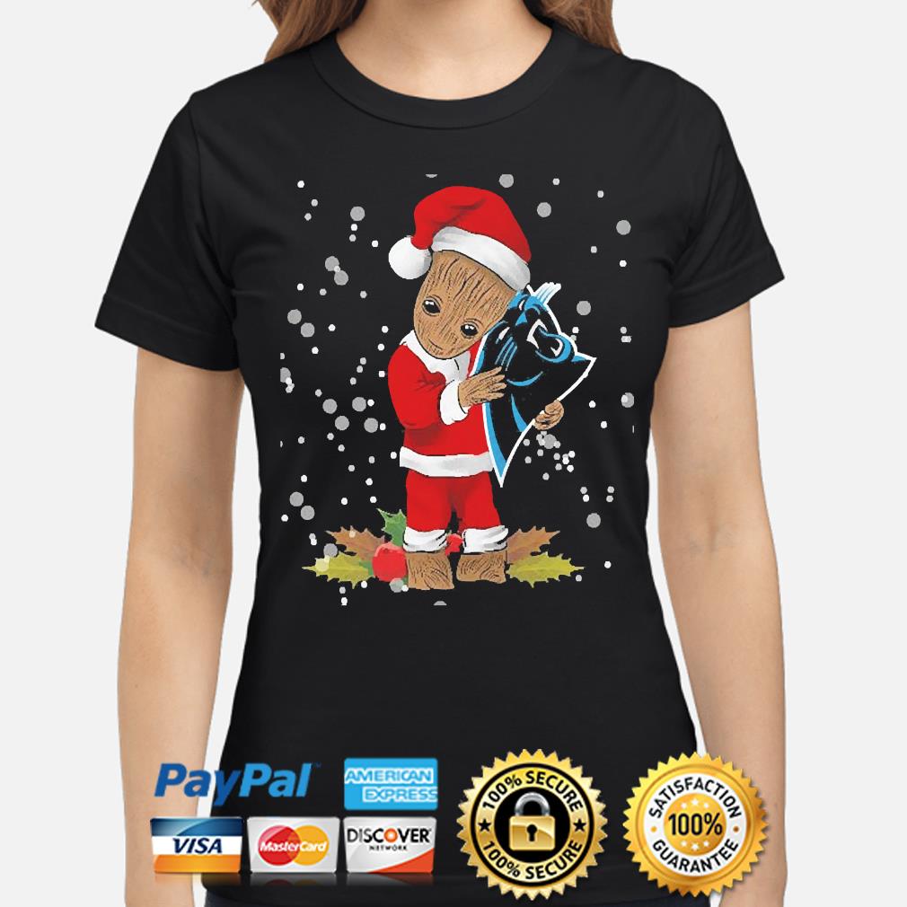 Santa Baby Groot Hug Carolina Panthers Christmas sweater, hoodie, sweater,  long sleeve and tank top