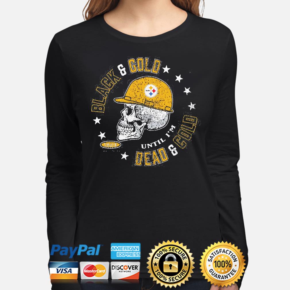 Skull Pittsburgh Steelers For Life T-Shirt, Hoodie