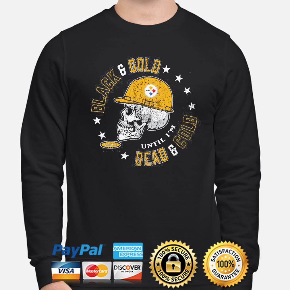 Black And Gold Til I'm Dead And Cold Boston Bruins T-Shirts
