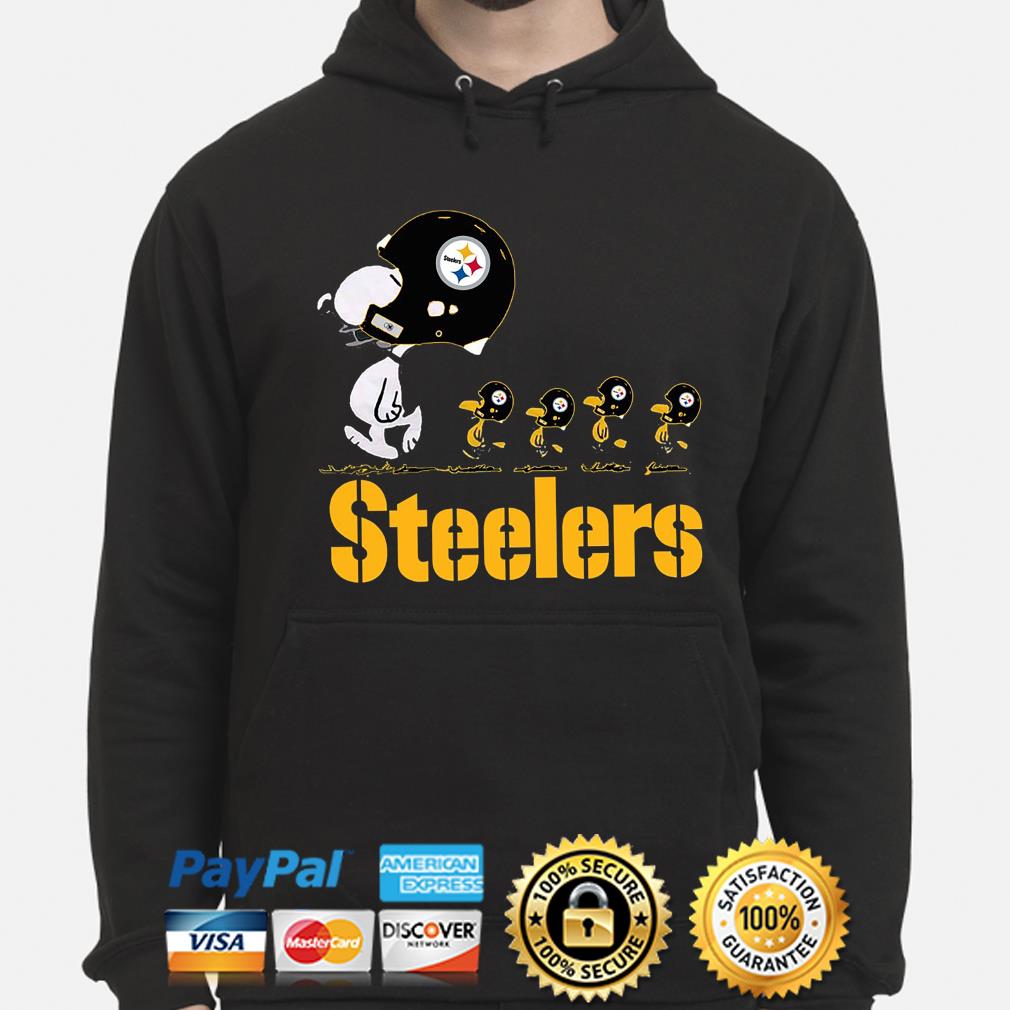 Snoopy and Woodstock Pittsburgh Steelers shirt, hoodie, sweater, long sleeve  and tank top