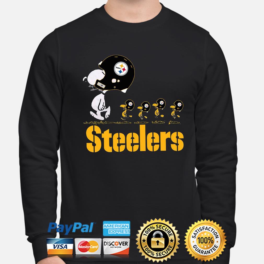 Snoopy and Woodstock Pittsburgh Steelers shirt, hoodie, sweater, long  sleeve and tank top