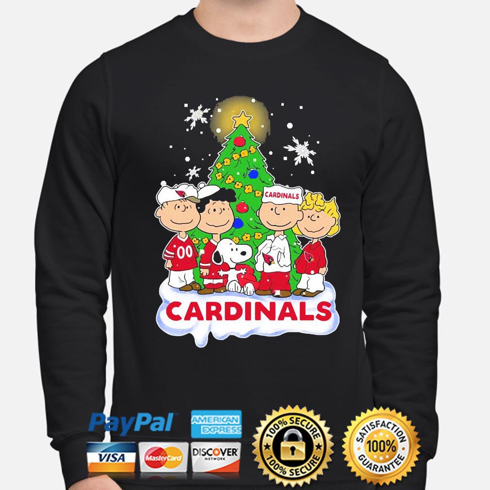 Snoopy Arizona Cardinals Christmas shirt, hoodie, sweater, long