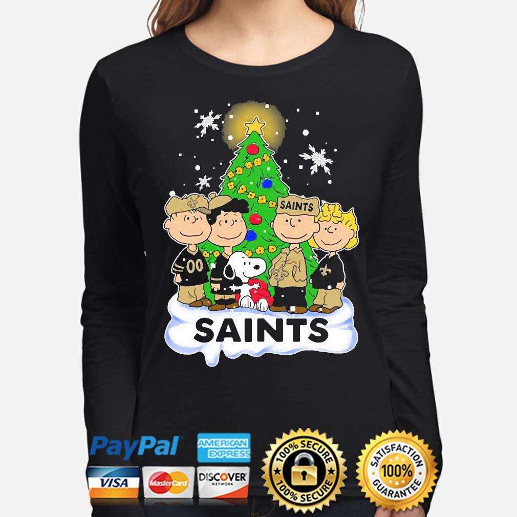 Christmas snoopy new orleans saints sweater, hoodie, sweater, long sleeve  and tank top