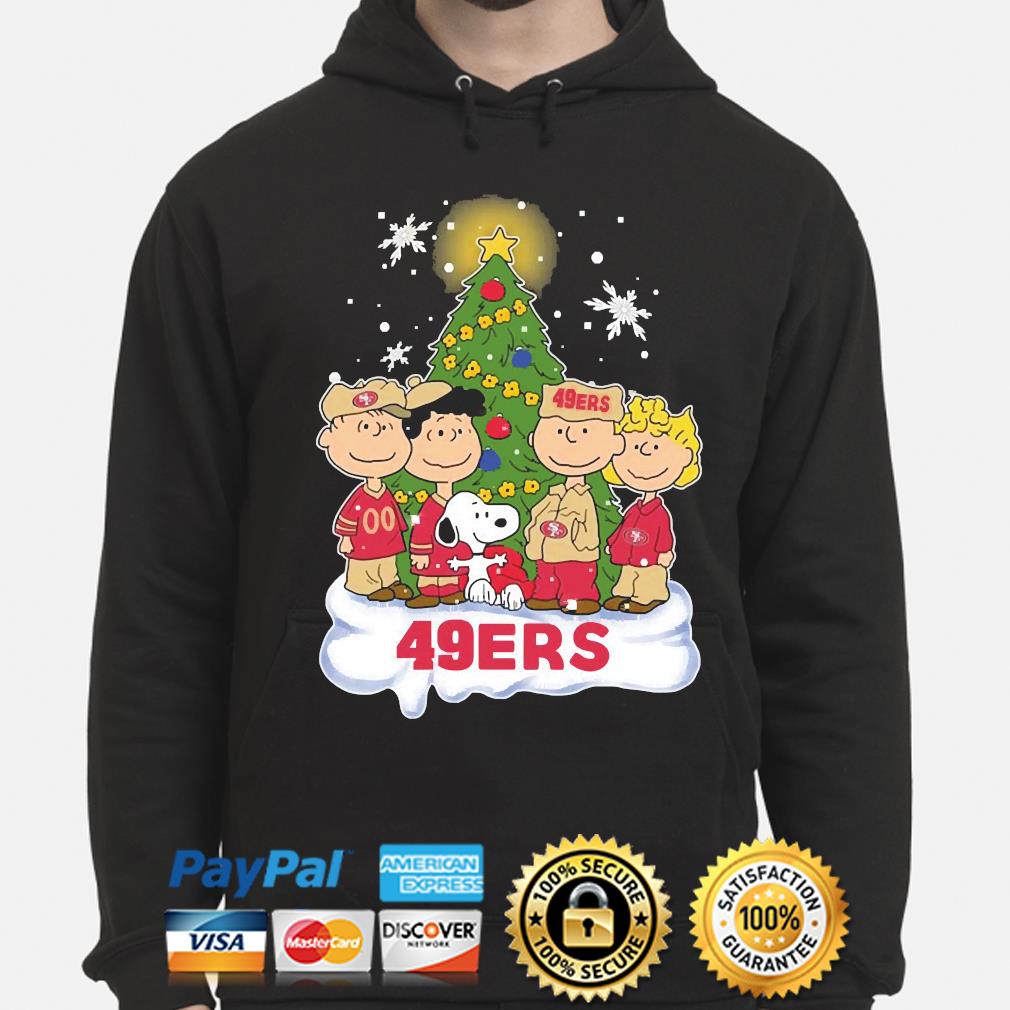 Snoopy The Peanuts San Francisco 49ers Christmas sweater, hoodie